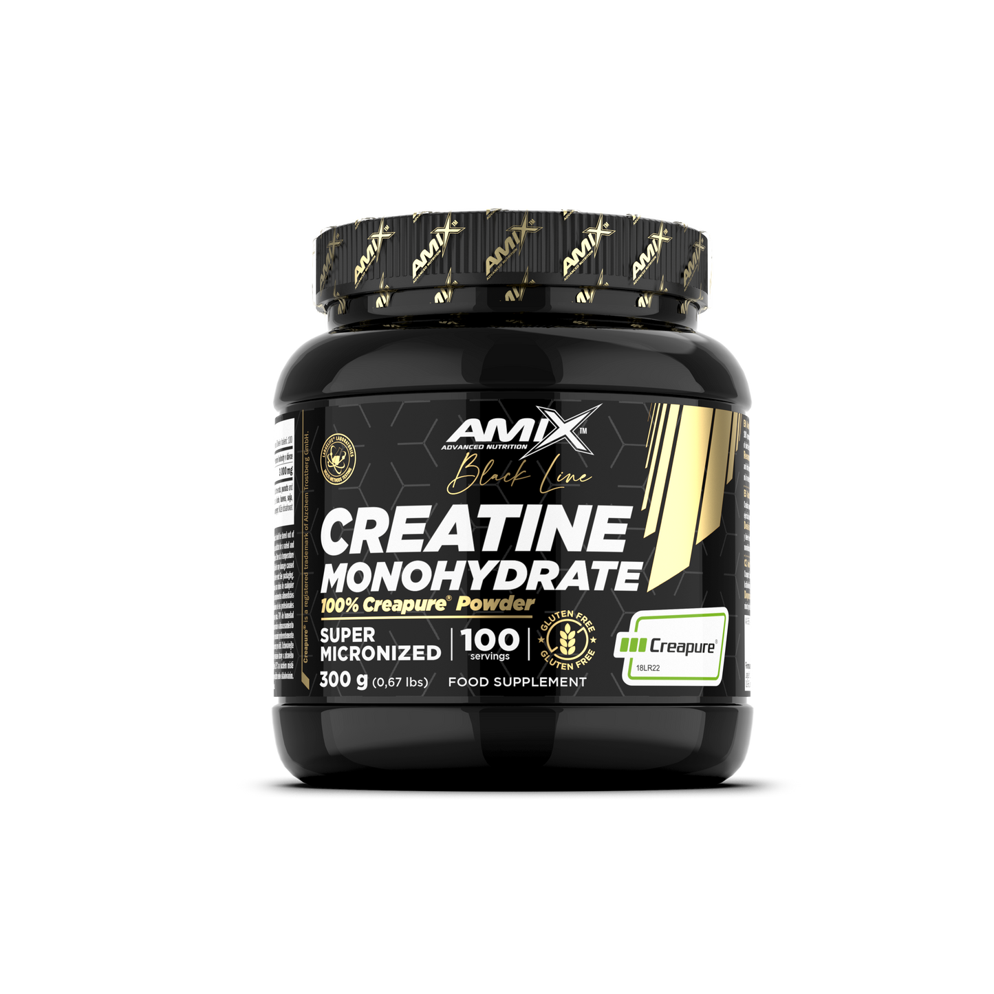 AMIX CREATINA CREAPURE BLACK LINE 300GR.
