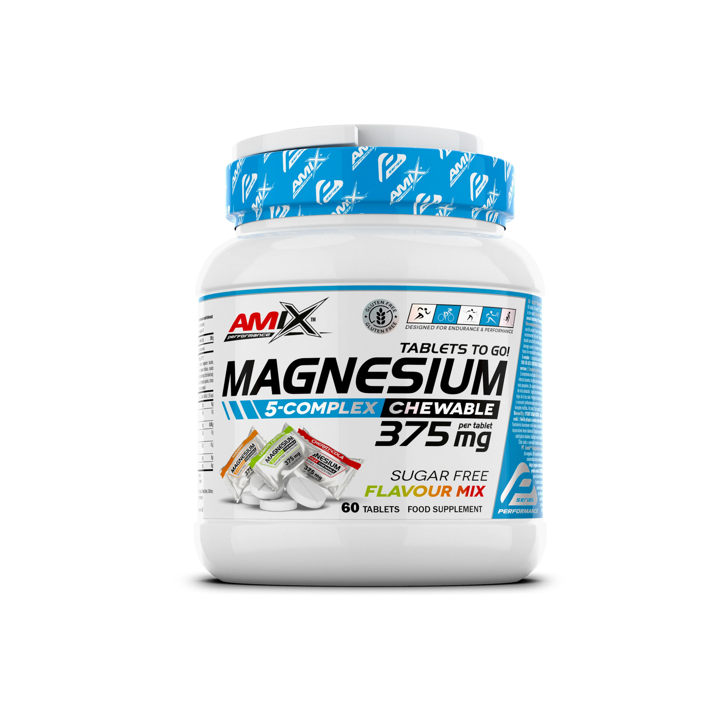 AMIX MAGNESIUM 5-COMPLEX CHEWABLE 60 TABL