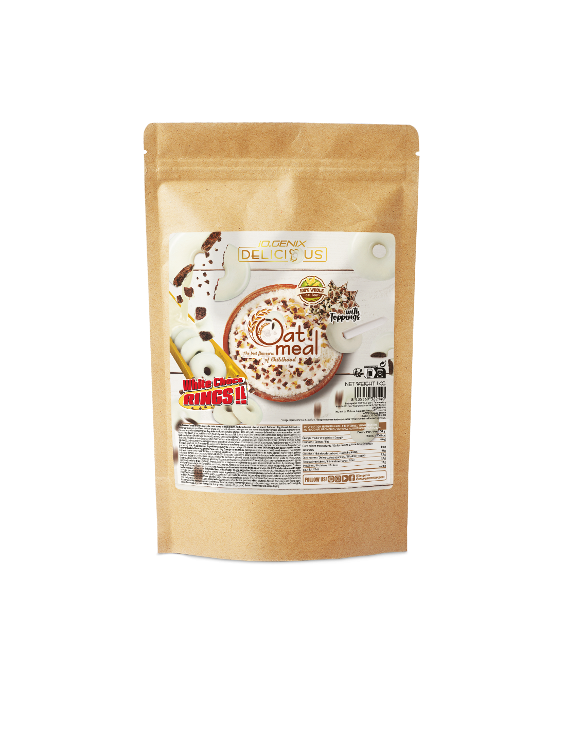 IO.GENIX DELICIOUS OATMEAL 1 KG