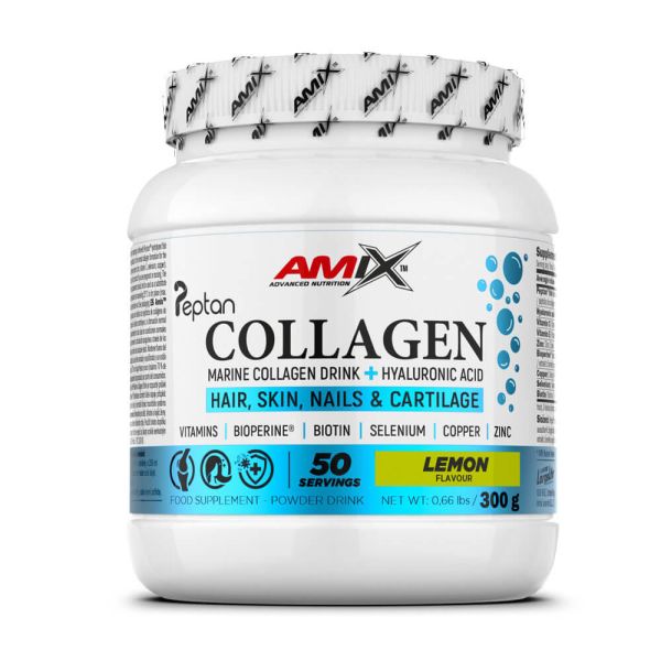 AMIX COLÁGENO MARINO PEPTAN 300Gr