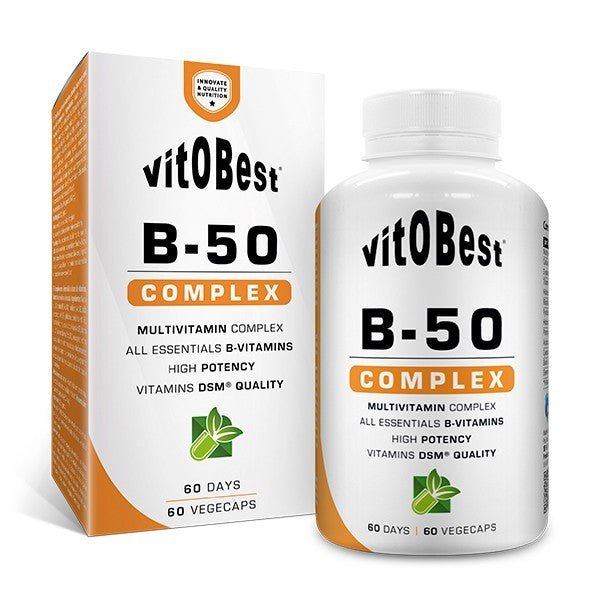 VITOBEST VITAMINA B-50 COMPLEX 60 VegaCaps