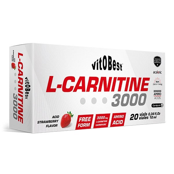 VITOBEST L-CARNITINE 3000 20 Viales