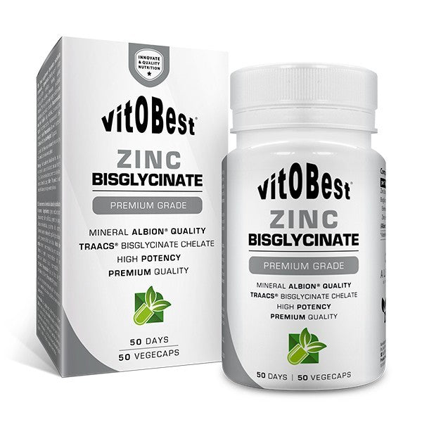 VITOBEST ZINC BISGLYCINATE 50 VegaCaps
