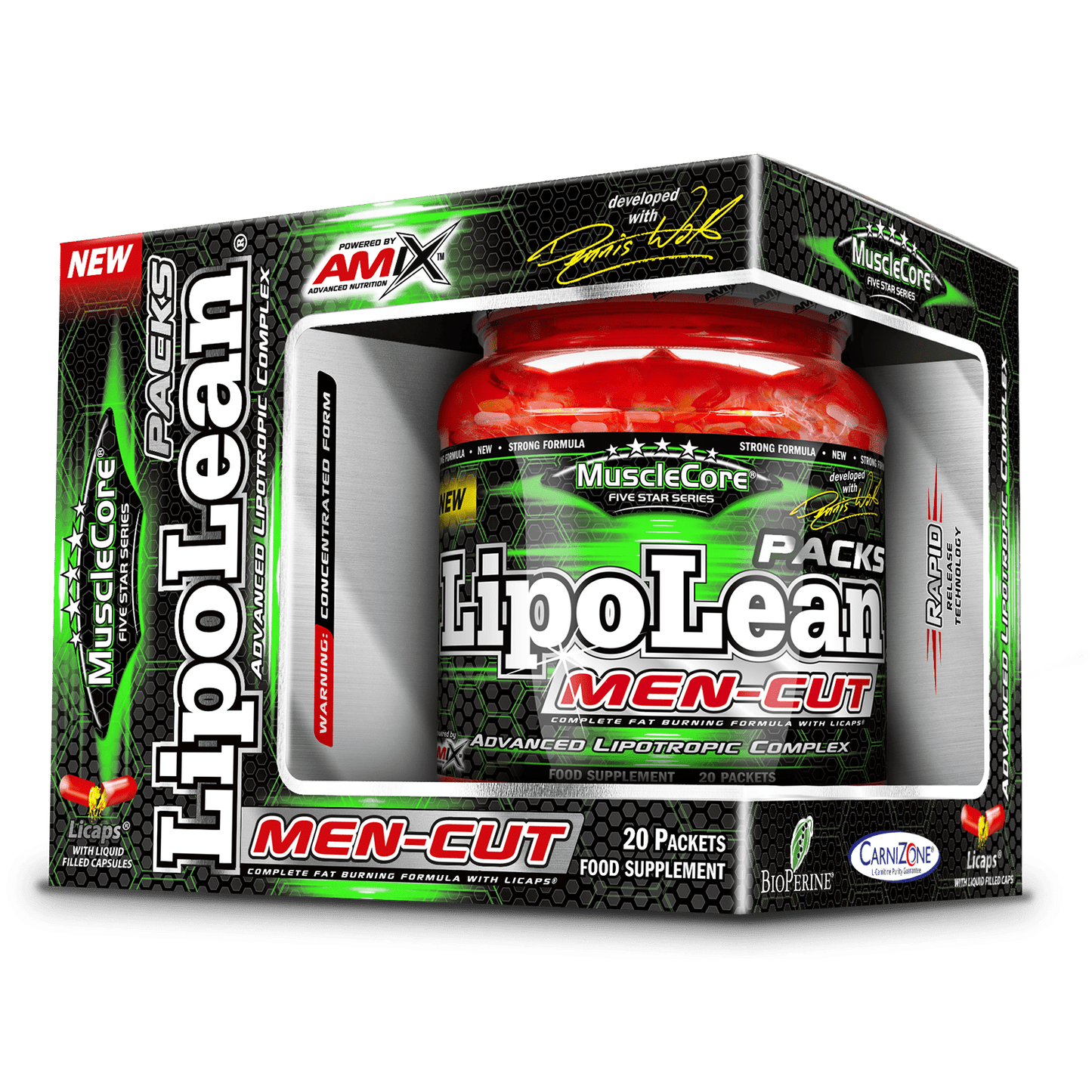 AMIX LIPOLEAN MEN-CUT 20 Bolsas