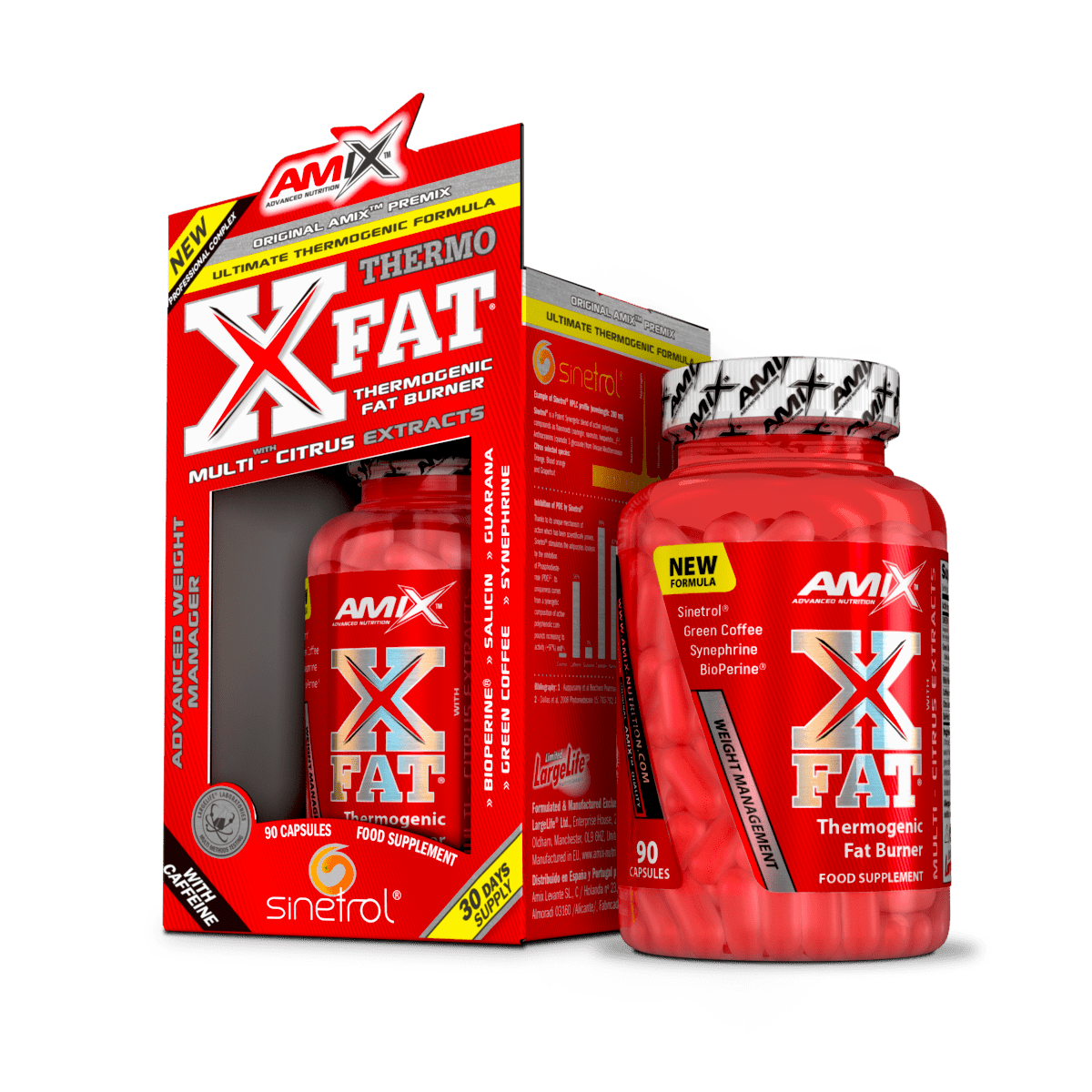 AMIX X-FAT THERMOGENIC 90 CAPS