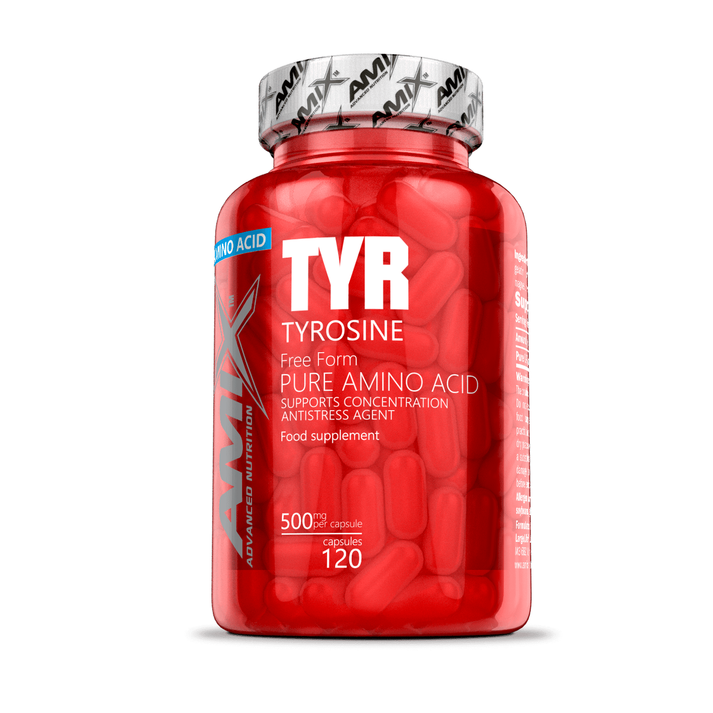 AMIX TYROSINE 120 CAPS