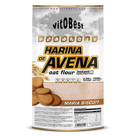 VITOBEST HARINA DE AVENA 1 KG