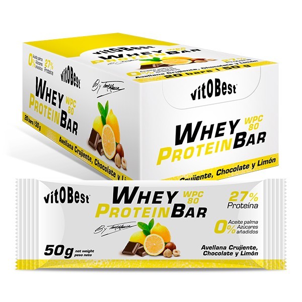 VITOBEST WHEY PROTEIN BAR (by Torreblanca)