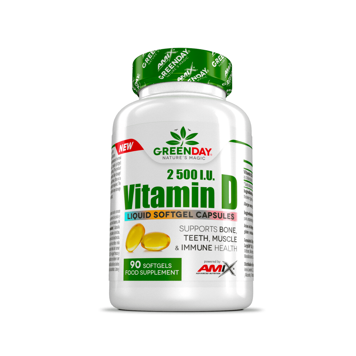 AMIX VITAMINA D3 2500 I.U. 90 CAPS