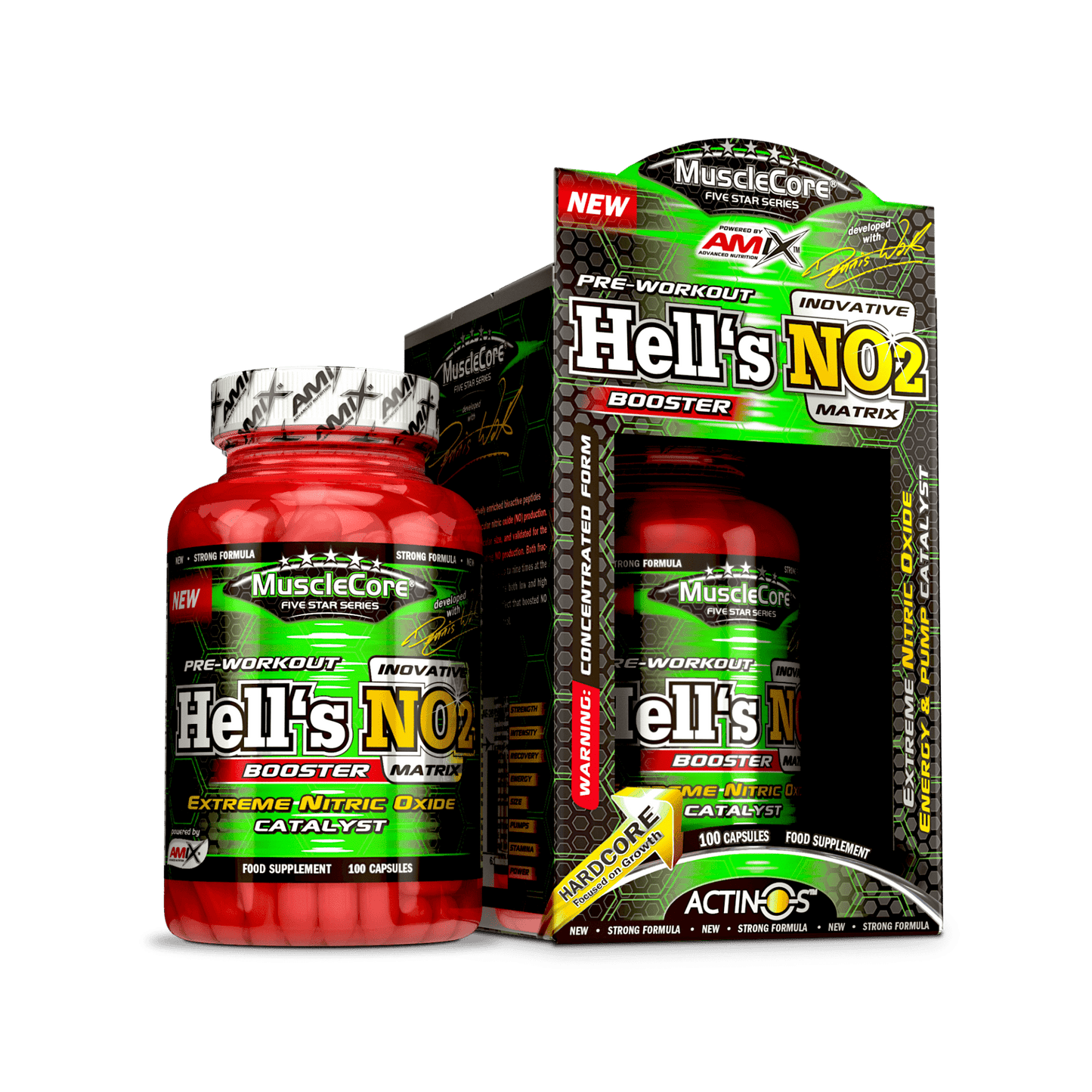 AMIX HELL´S NO2 100 CAPS