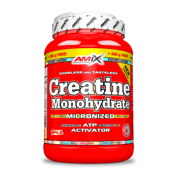 AMIX CREATINE MONOHIDRATO MICRONIZADA - 500G + 250G GRATIS
