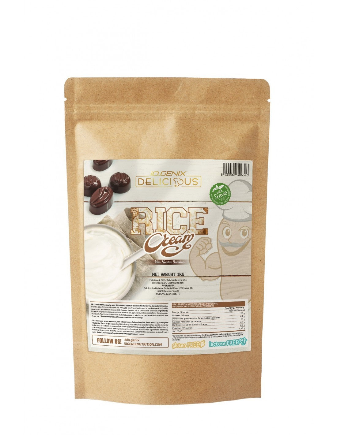 IO.GENIX CREMA DE ARROZ 1 KG