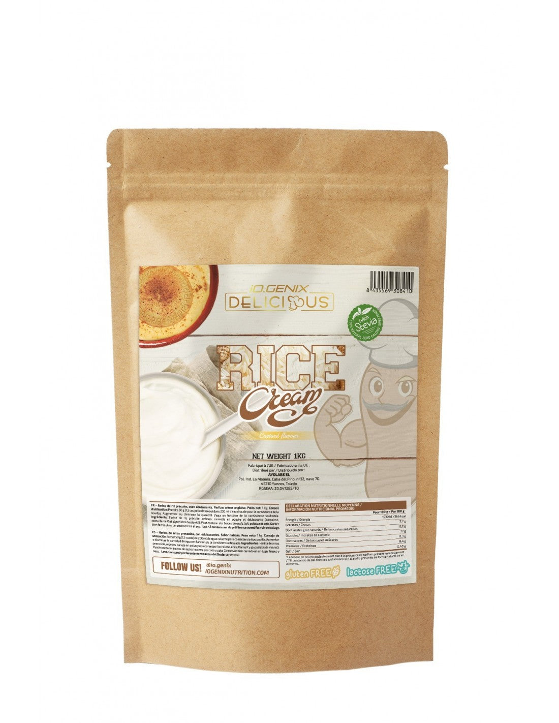 IO.GENIX CREMA DE ARROZ 1 KG