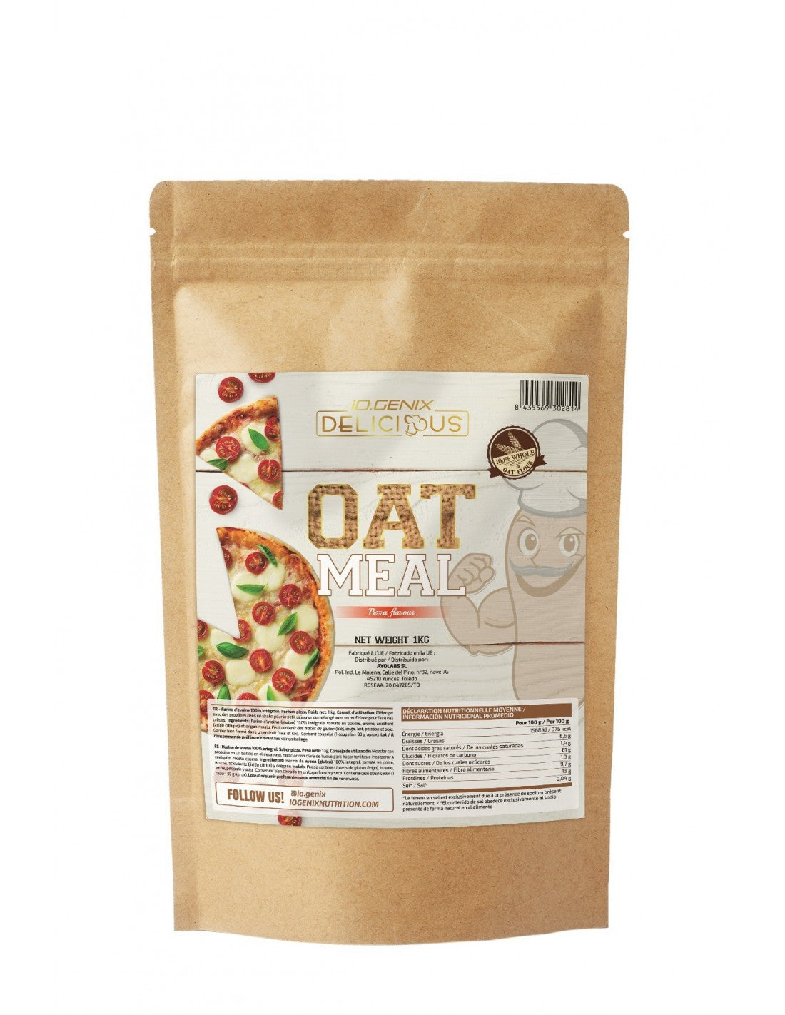 IO.GENIX DELICIOUS OATMEAL 1 KG