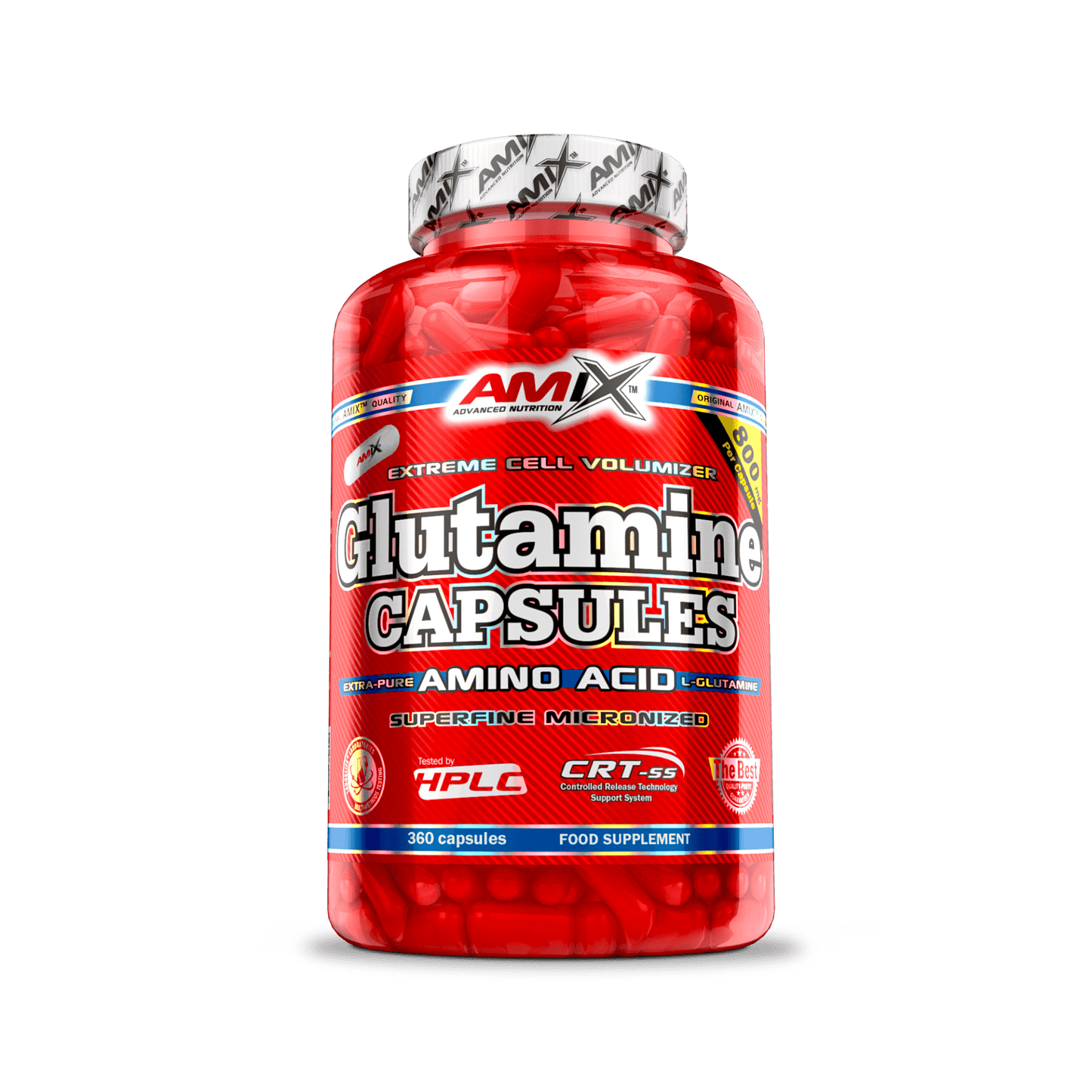 AMIX GLUTAMINE 360 CAPS