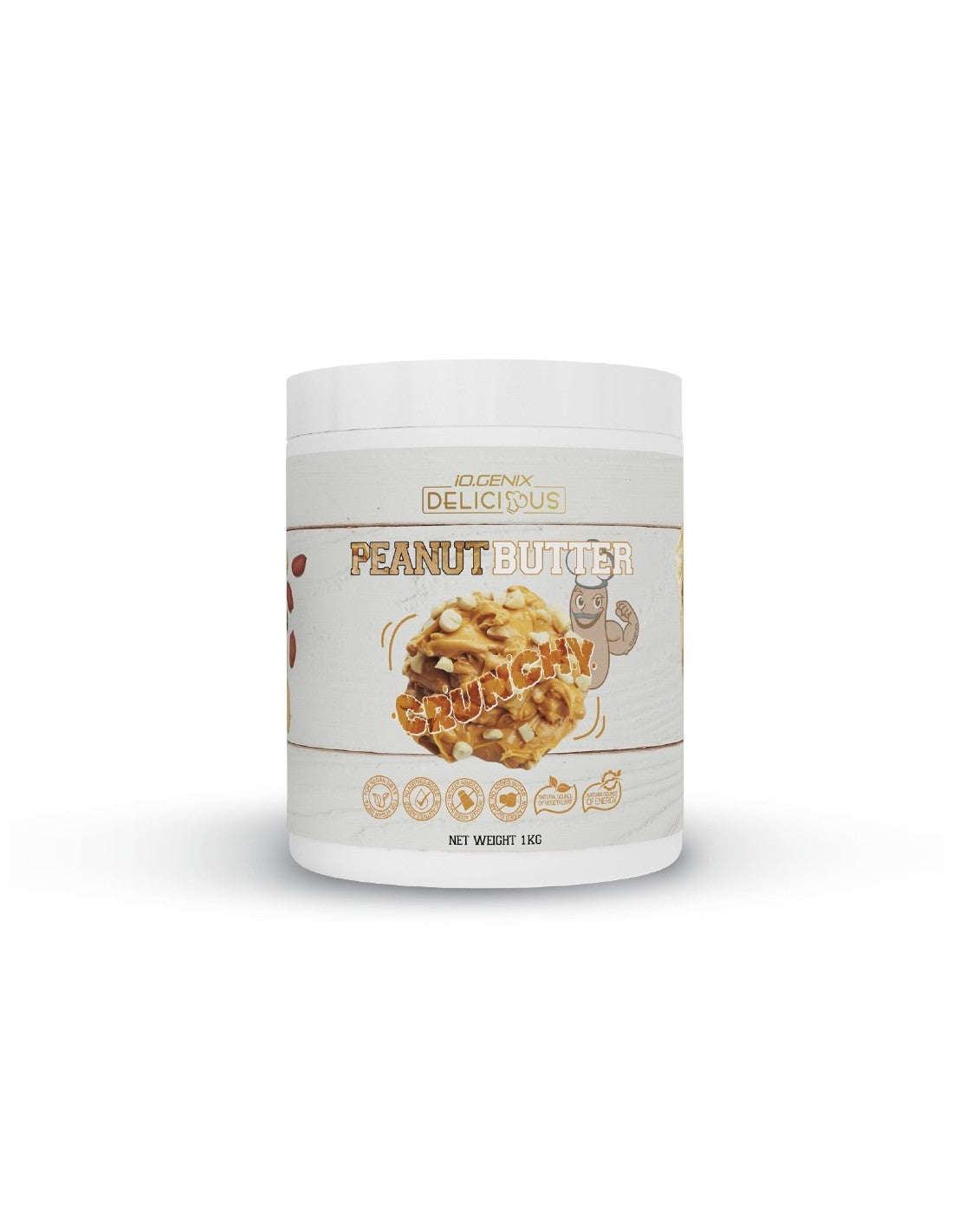IO.GENIX PEANUT BUTTER CRUNCHY 1 KG