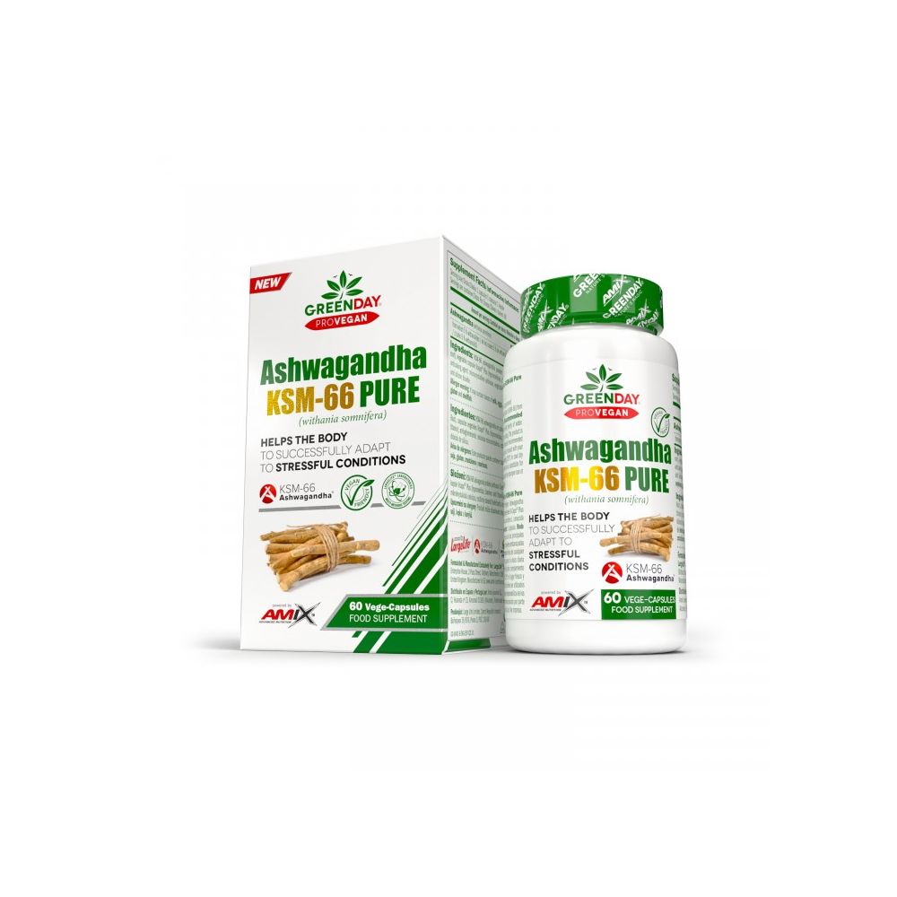 AMIX ASHWAGANDHA KSM-66 60 VCAPS