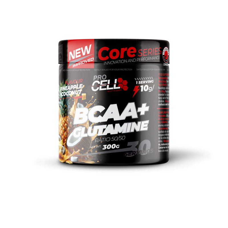 PRO CELL BCAA + GLUTAMINA CORE 300 GR