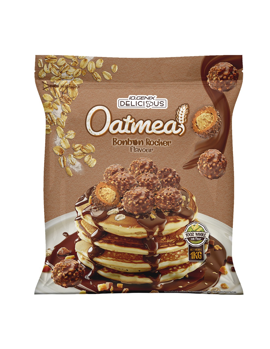 IO.GENIX DELICIOUS OATMEAL 1 KG