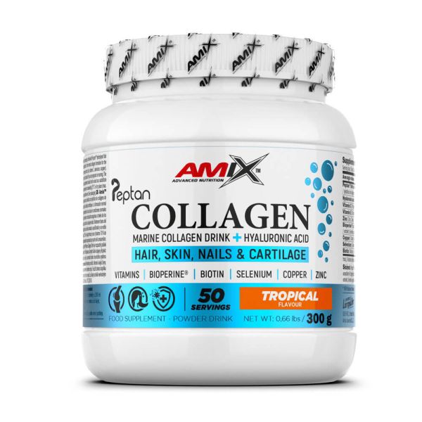 AMIX COLÁGENO MARINO PEPTAN 300Gr