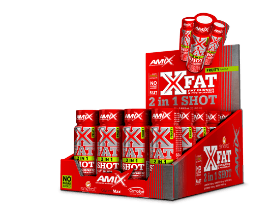 AMIX X-FAT 2 IN 1 SHOT 20*60 ML Fruity
