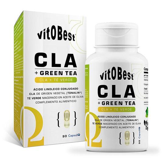 VITOBEST CLA + GREEN TEA 90 PERLAS