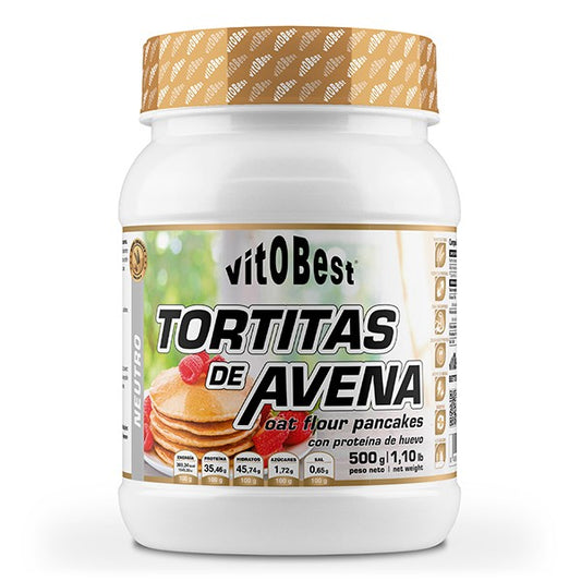 VITOBEST TORTITAS DE AVENA 500 GR